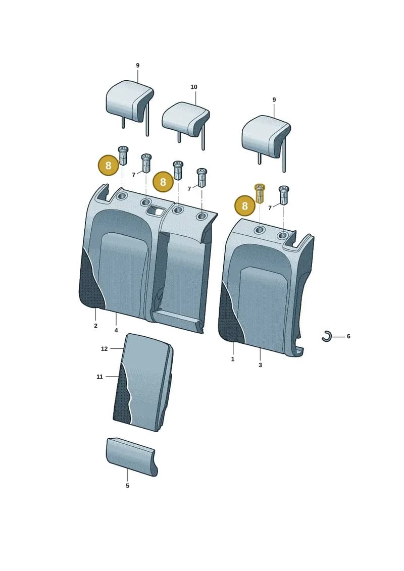 8YD886920A4PK — Volkswagen Tiguan (2024-) diagram 57d885080, position 8