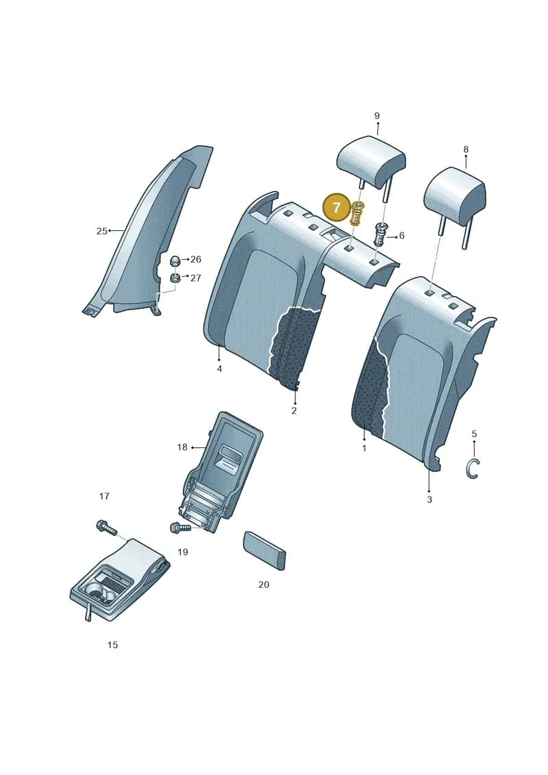 8YD886920A4PK — Volkswagen ID.UNYX (2024-) diagram 793885800, position 7