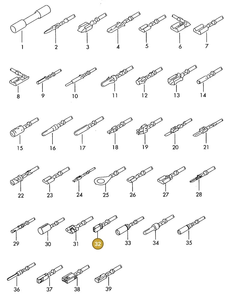 000979237E — Skoda 1J0 platform diagram 198979500, position 32