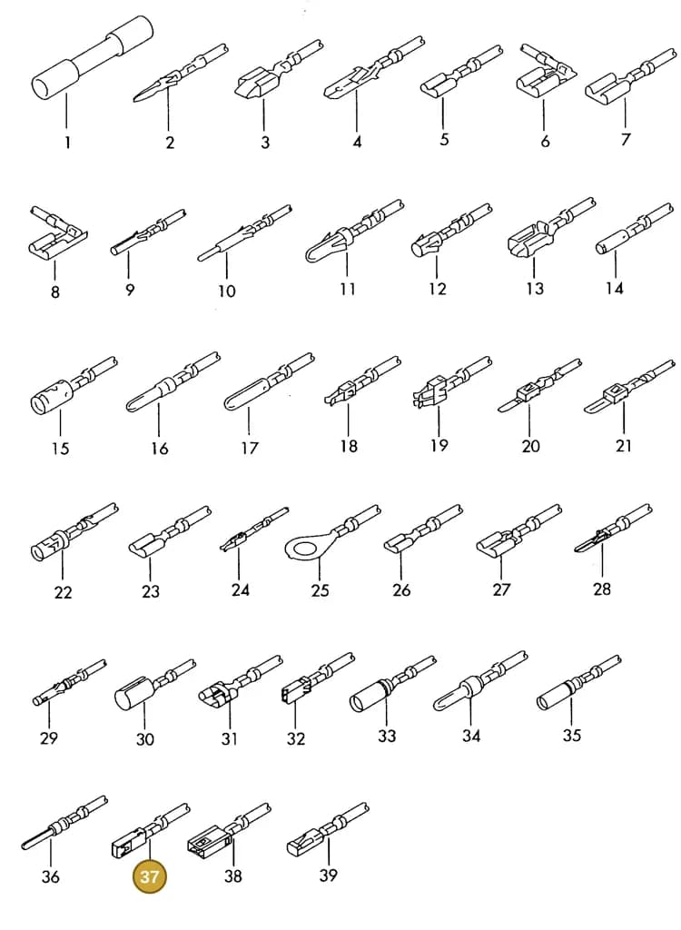 000979242EA — Skoda 1J0 platform diagram 198979500, position 37