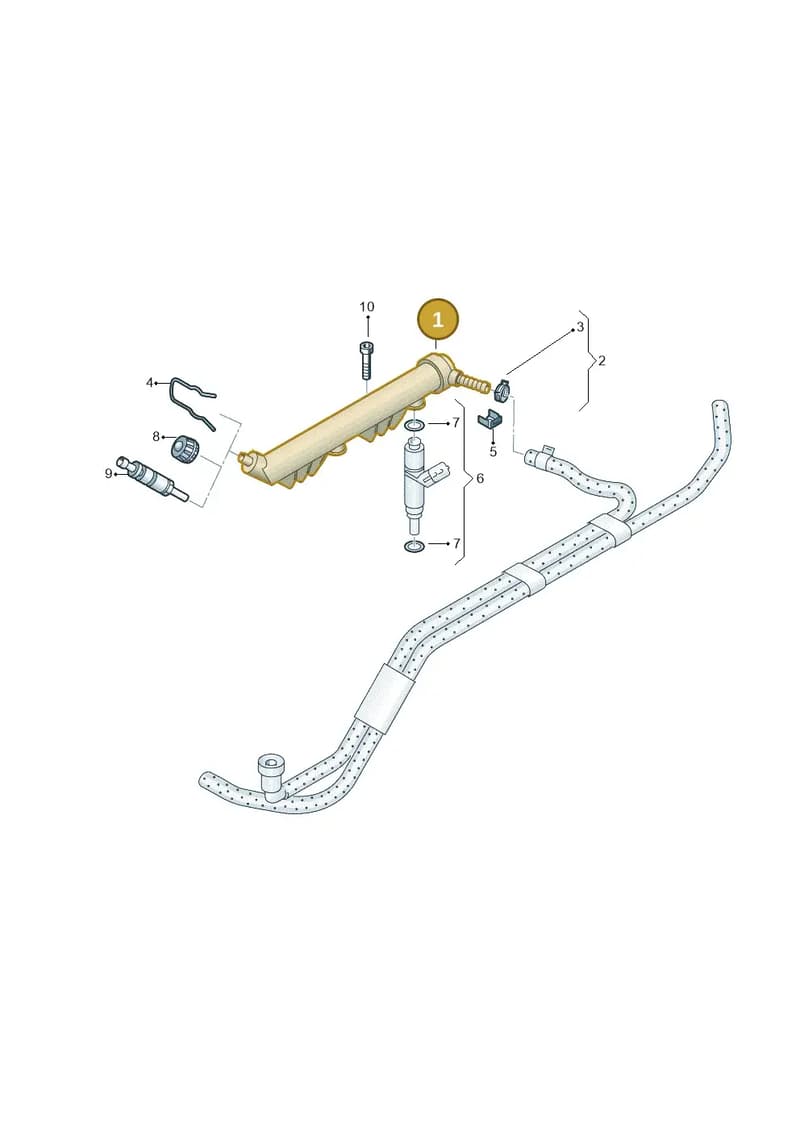 03D133329B — Skoda FABIA/COMBI            05> (2004-) diagram 225133410, position 1