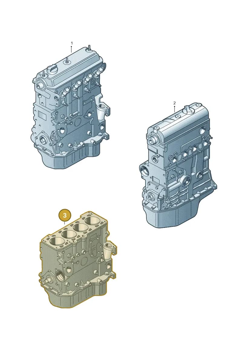 03P100103 — Skoda Fabia Ambiente (2009-2013) diagram 158100100, position 3