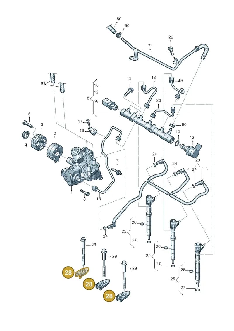 03P130216 — Skoda Roomster (2010-2015) diagram 677130300, position 28