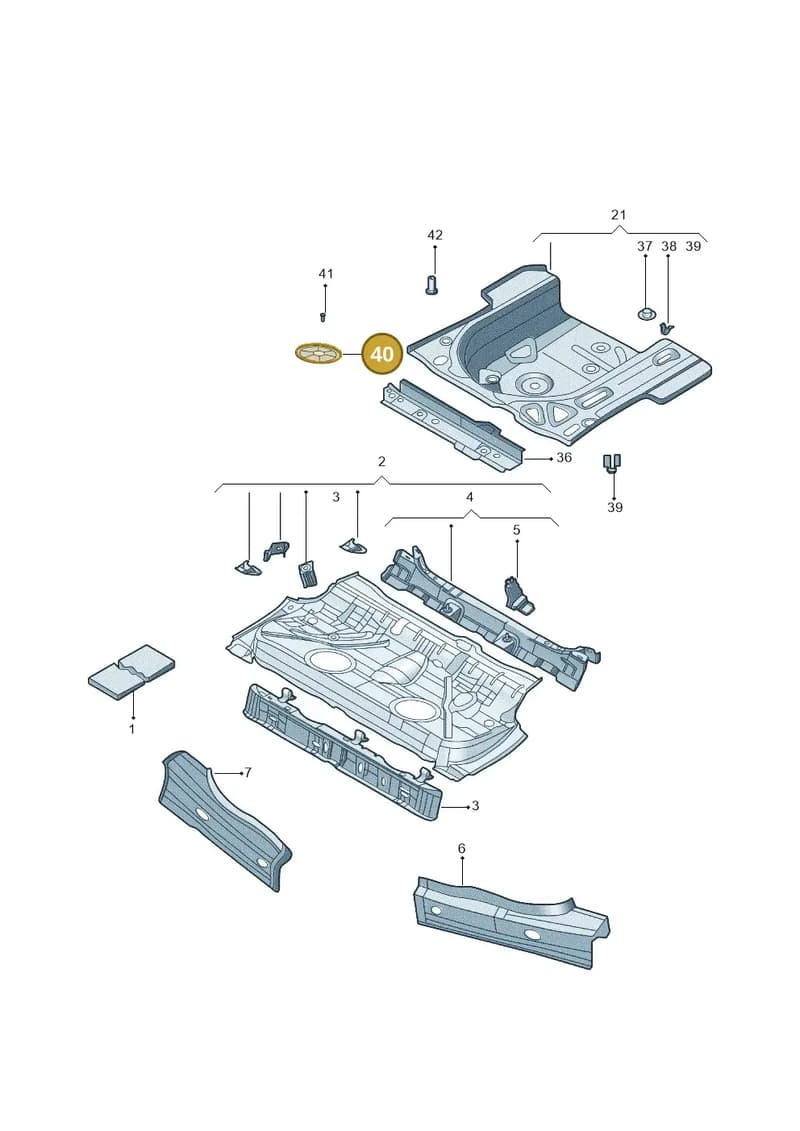 180971797 — Skoda Kamiq (2018-2023) diagram 594803500, position 40