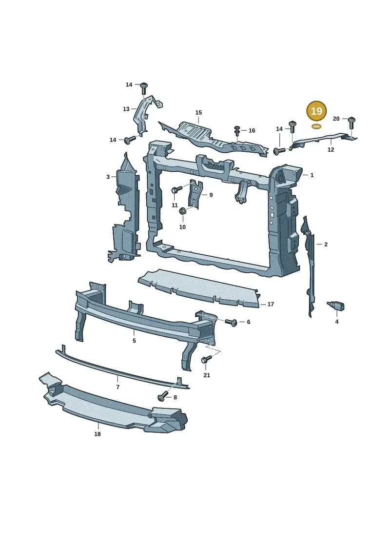 1Z0827471 — Skoda Kushaq (2021-) diagram 62t805000, position 19