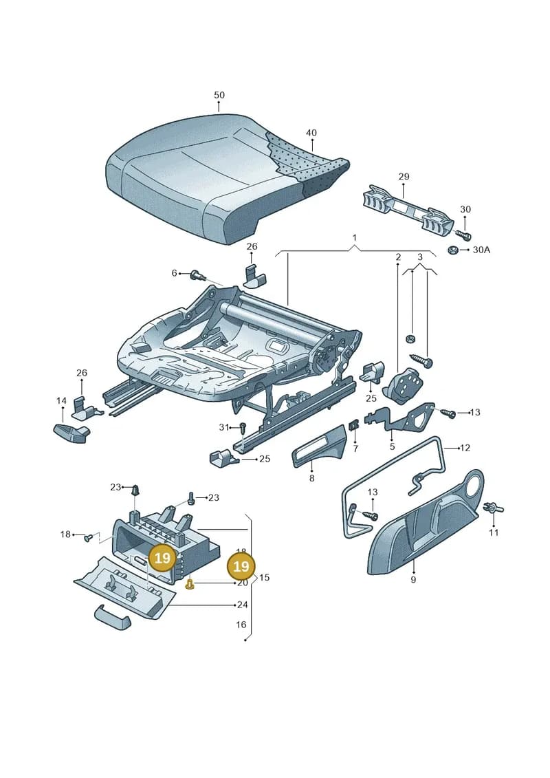 1Z088154147H — Skoda Superb Combi (2015-2024) diagram 632881010, position 19
