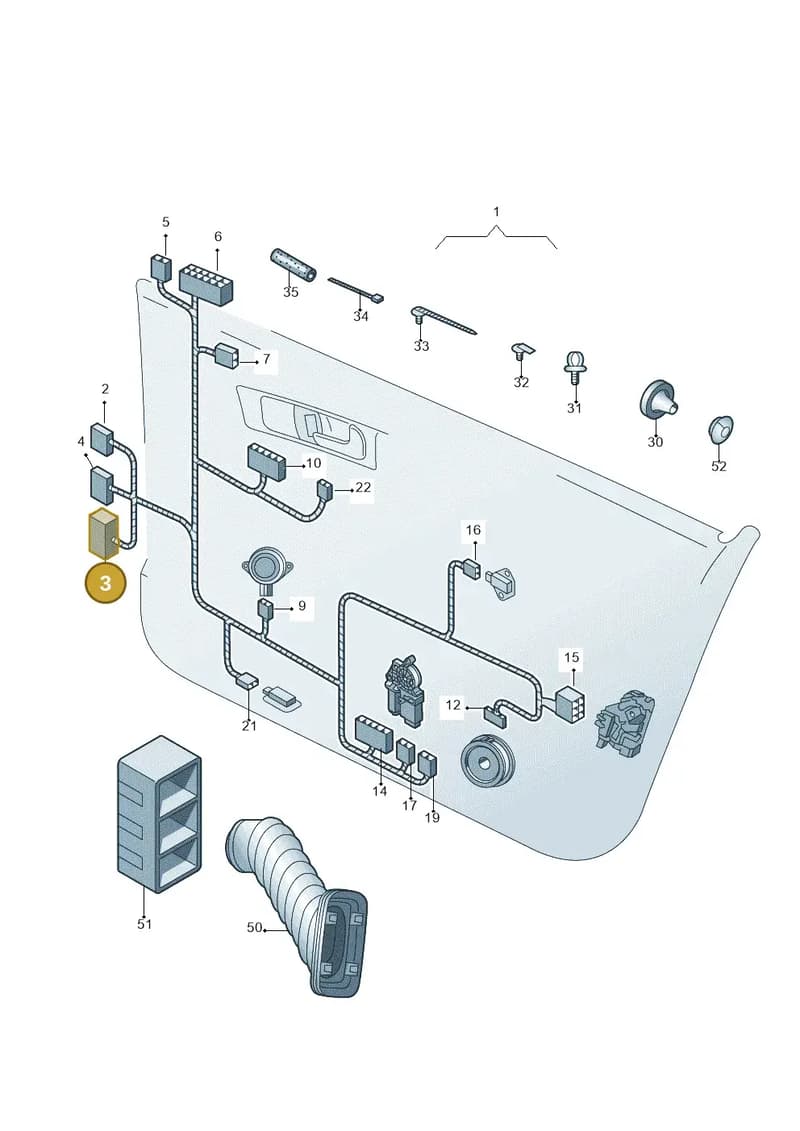 1Z0972726 — Skoda OCTAVIA/COMBI/4X4      04> (2004-) diagram 419972370, position 3