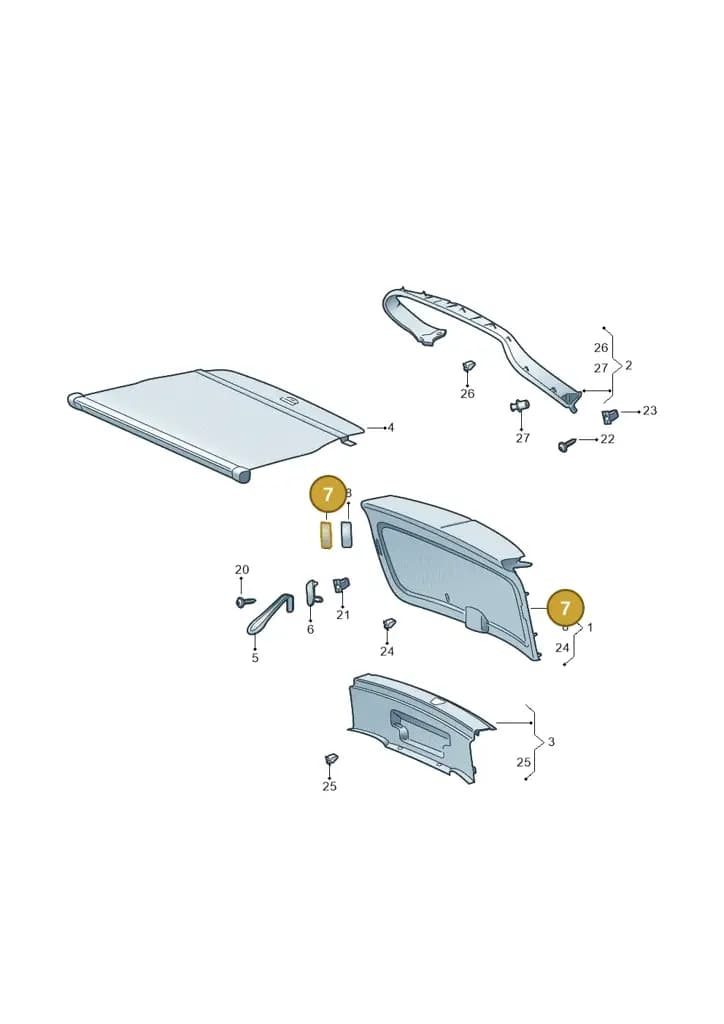 2GL8676579B9 — Skoda Karoq (2017-2023) diagram 804867900, position 7