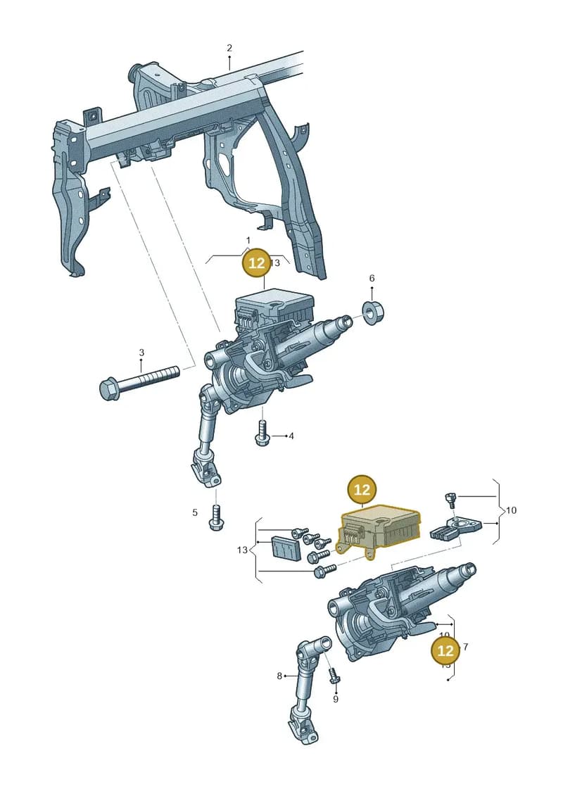 2QD909144E — Skoda Kamiq (2018-2023) diagram 678419350, position 12