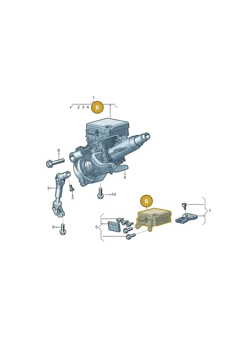2QD909144E — Skoda Rapid (2012-2022) diagram 873423030, position 6