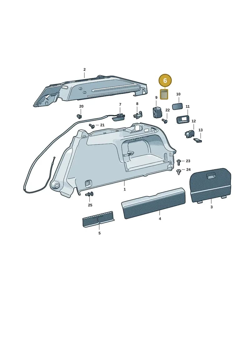 3P0867428CA9 — Skoda Superb Combi (2023-2024) diagram 3p0867080, position 6