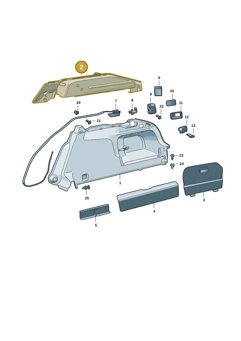 3P3867761A4PK — Skoda Superb Combi (2023-2024) diagram 3p0867080, position 2