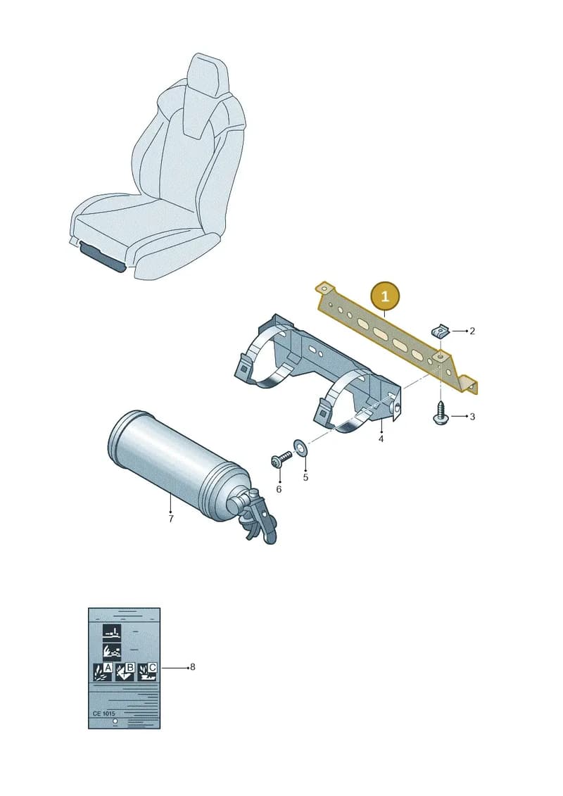 3T0860359B — Skoda Fabia (2021-2022) diagram 585011000, position 1