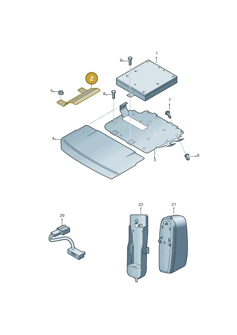 3T0919747 — Skoda Superb Ambition (2009-2015) diagram 632035500, position 2