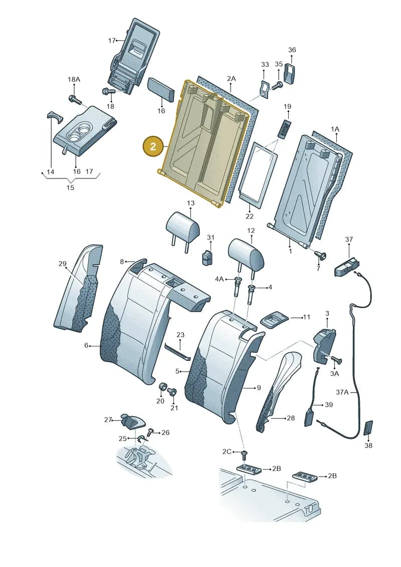 3V0885502QWR9 — Skoda Superb Combi (2015-2024) diagram 851000001, position 2