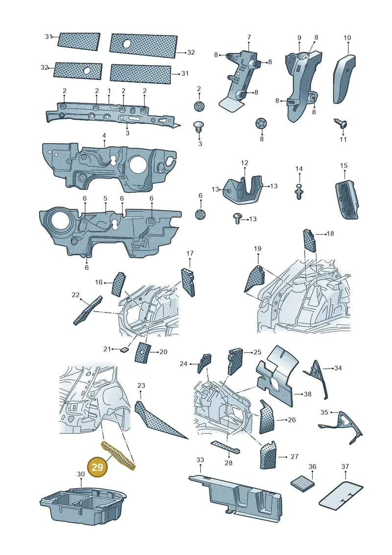 3V5864984 — Skoda Superb Combi (2015-2024) diagram 851000090, position 29