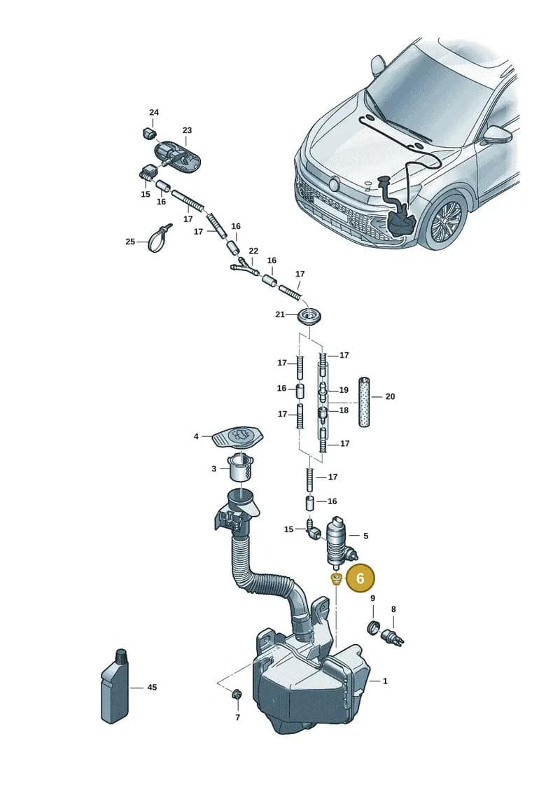 431955465 — Skoda Kodiaq (2024-) diagram 57x955100, position 6