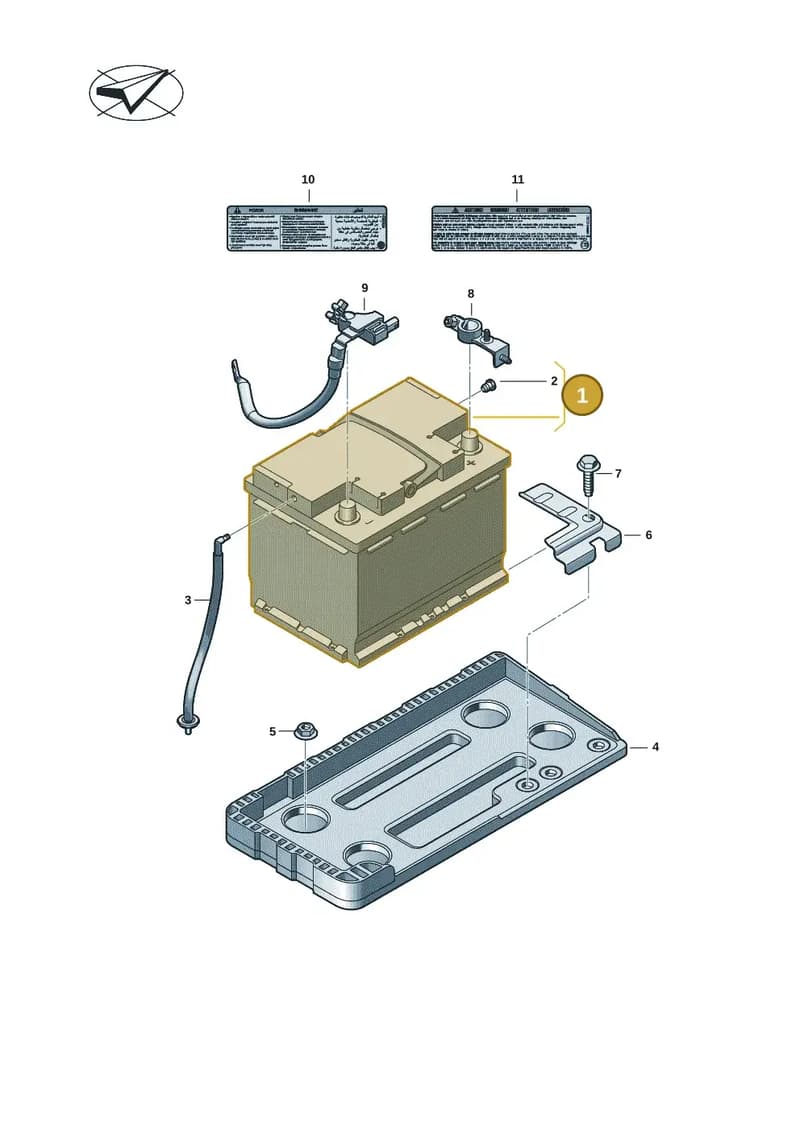 4P0915089B — Skoda Superb Combi (2023-2024) diagram 3j0915020, position 1