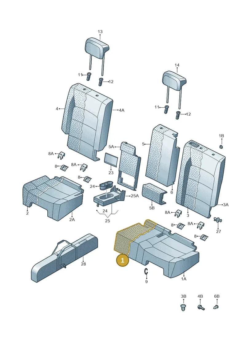 562885375A — Skoda Kodiaq (2018-2022) diagram 804885500, position 1