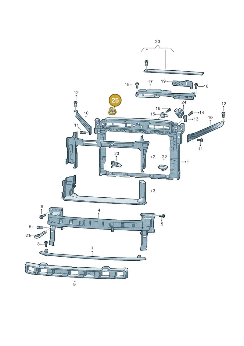 565121698B — Skoda Kodiaq (2016-2024) diagram 804805000, position 25