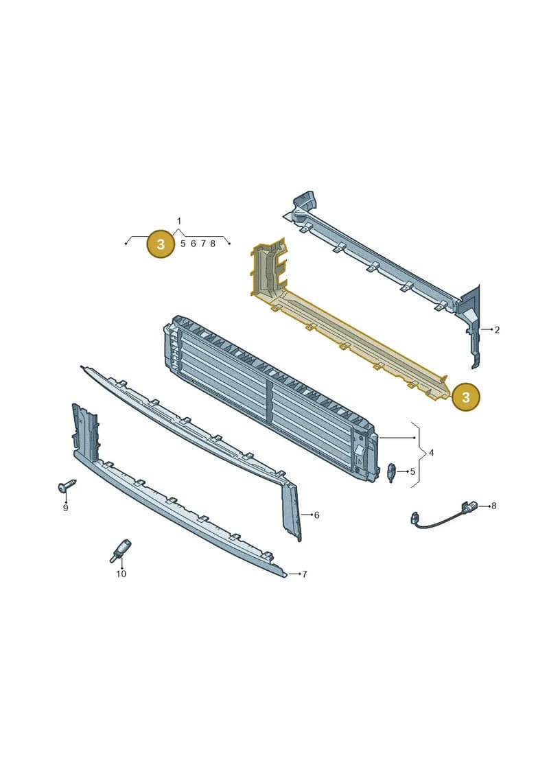 565122327D — Skoda Kodiaq (2016-2024) diagram 804805010, position 3