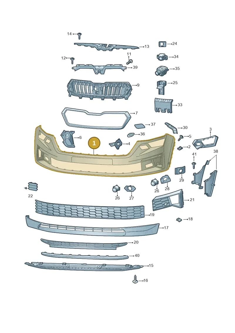 565807217C — Skoda Kodiaq (2018-2022) diagram 804807010, position 1