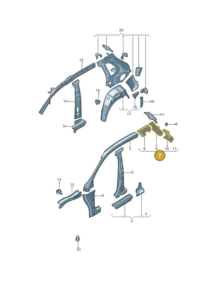 565809262 — Skoda Kodiaq (2017-2022) diagram 644809000, position 7