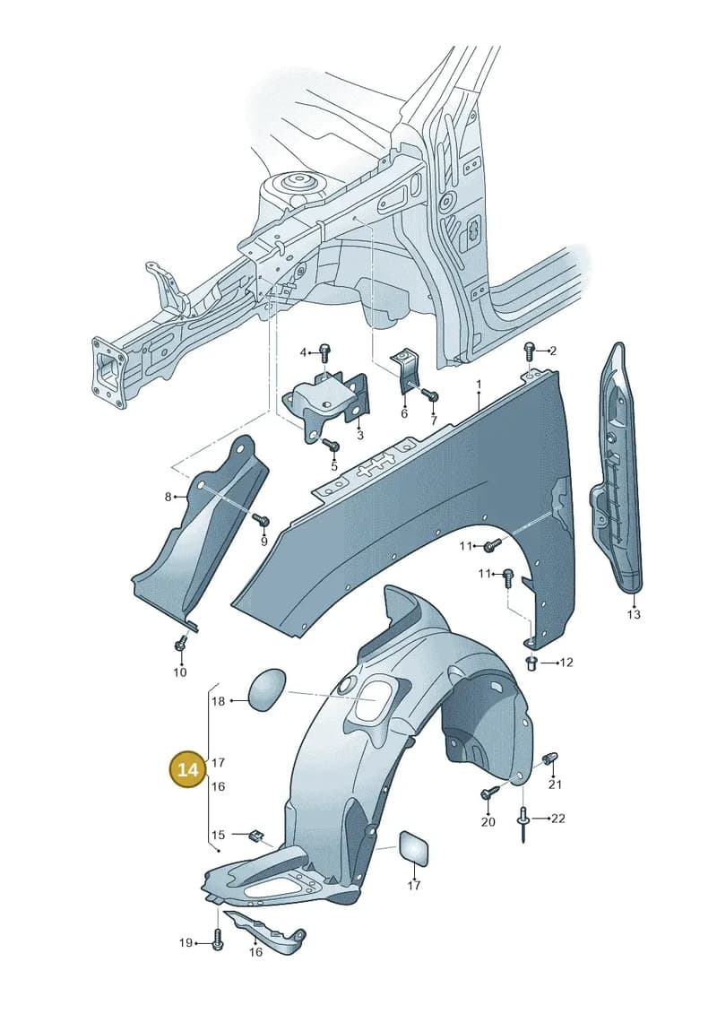 565809957D — Skoda Kodiaq (2018-2022) diagram 804821100, position 14