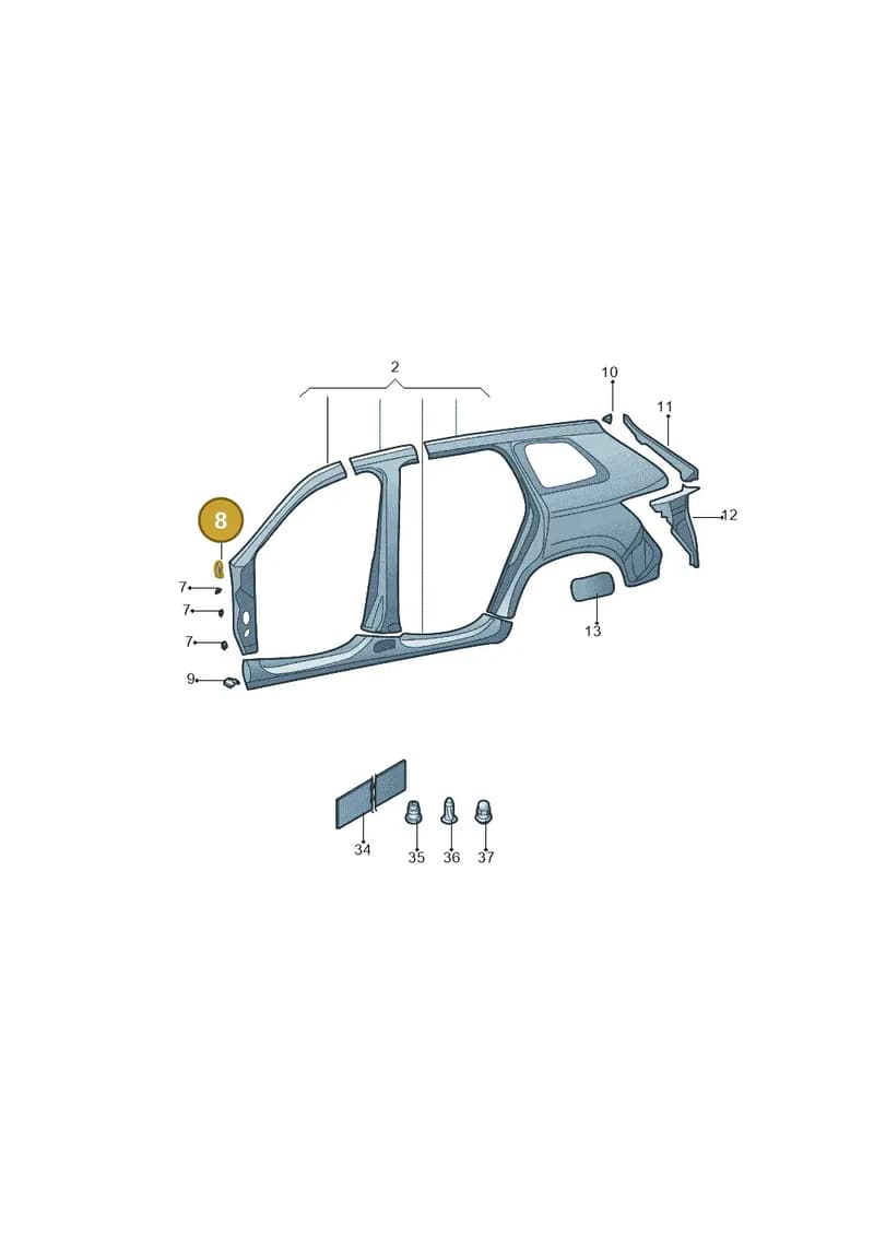 565810460 — Skoda Kodiaq (2017-2022) diagram 644809200, position 8