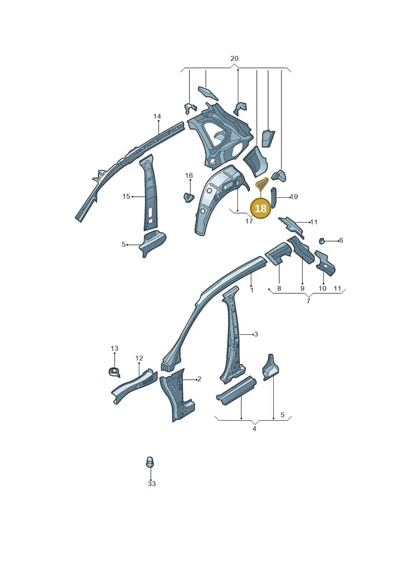 565813227 — Skoda Kodiaq (2017-2022) diagram 644809000, position 18