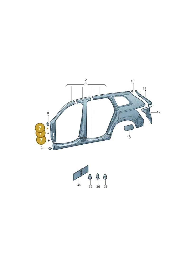 565821167 — Skoda Kodiaq (2017-2022) diagram 644809200, position 7