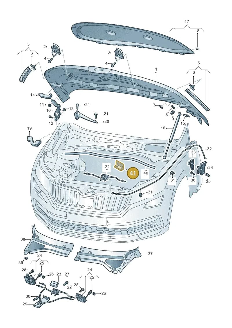 565823347 — Skoda Kodiaq (2018-2022) diagram 804823000, position 41