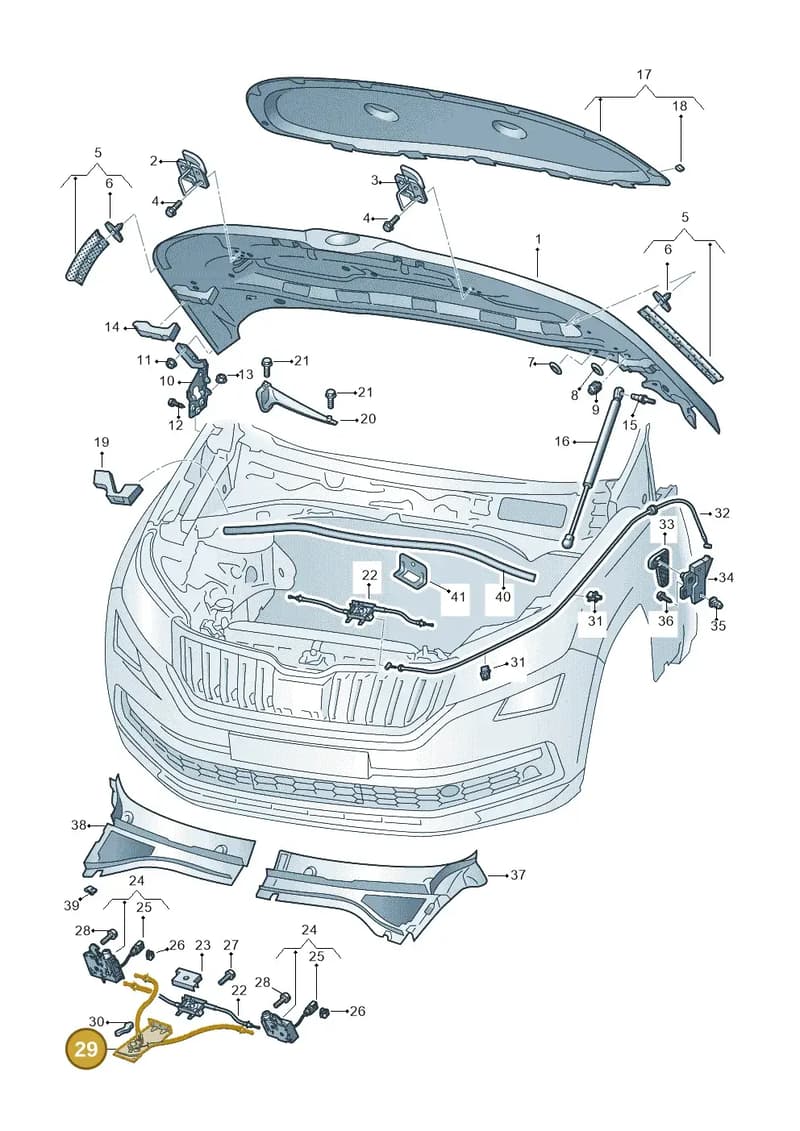 565823529B — Skoda Kodiaq (2018-2022) diagram 804823000, position 29