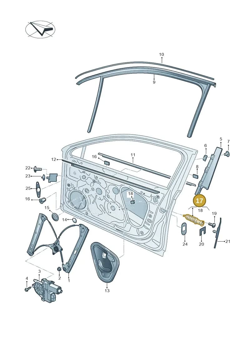 565831249E — Skoda Kodiaq (2018-2022) diagram 804837600, position 17
