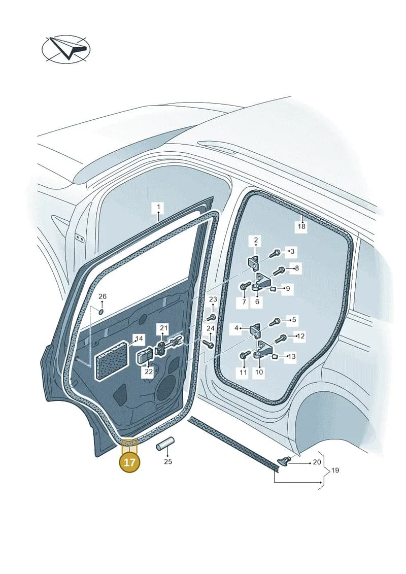 565837701A5AP — Skoda Kodiaq (2018-2022) diagram 804833000, position 17