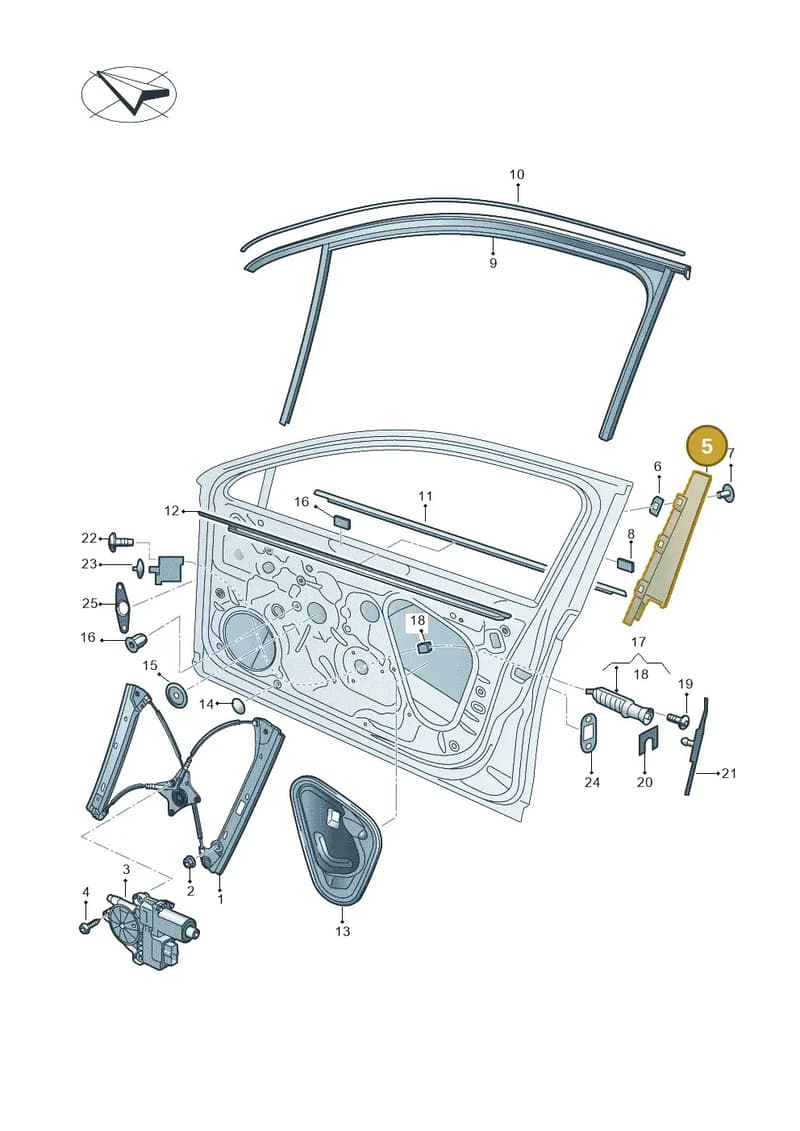 565837901041 — Skoda Kodiaq (2018-2022) diagram 804837600, position 5