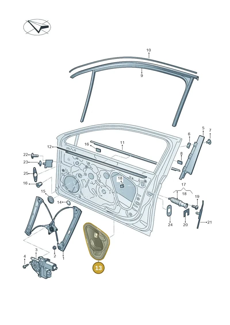 565837916A — Skoda Kodiaq (2018-2022) diagram 804837600, position 13