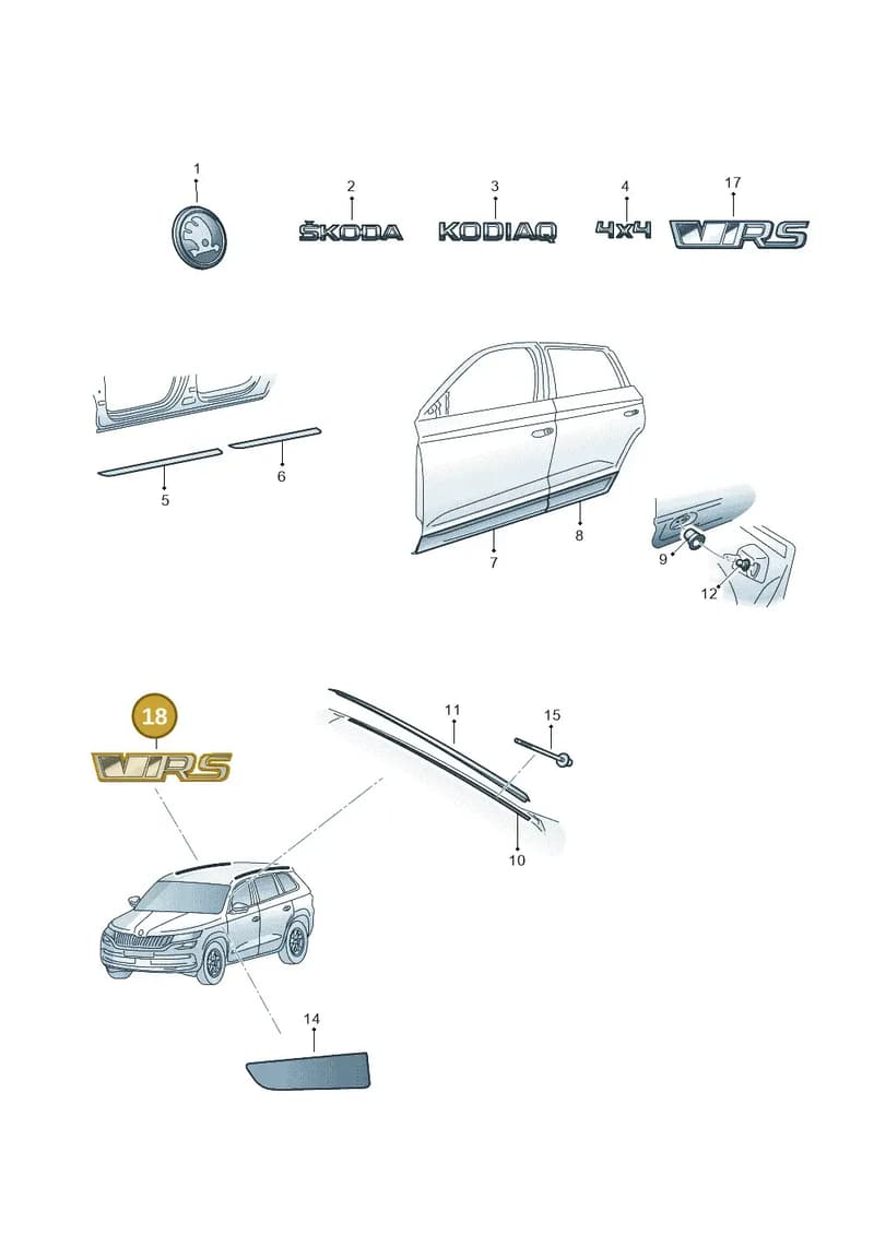 565853679VYZ — Skoda Kodiaq (2016-2024) diagram 804853001, position 18