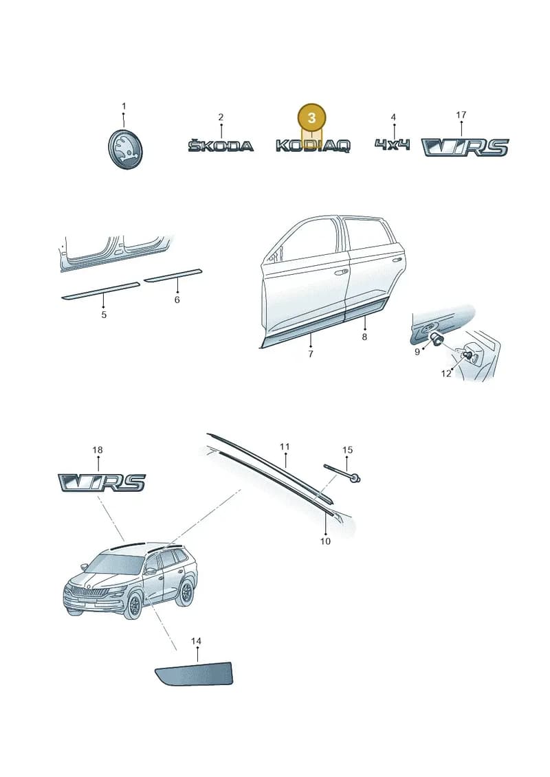 565853687H041 — Skoda Kodiaq (2016-2024) diagram 804853001, position 3