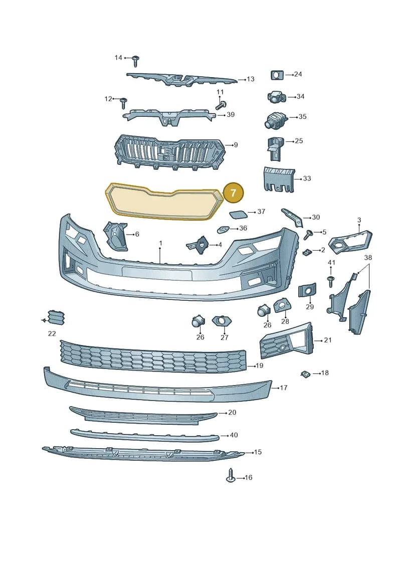 565853761CF9R — Skoda Kodiaq (2018-2022) diagram 804807010, position 7