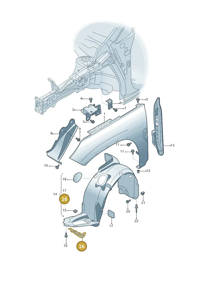 565853887 — Skoda Kodiaq (2017-2022) diagram 644821100, position 16