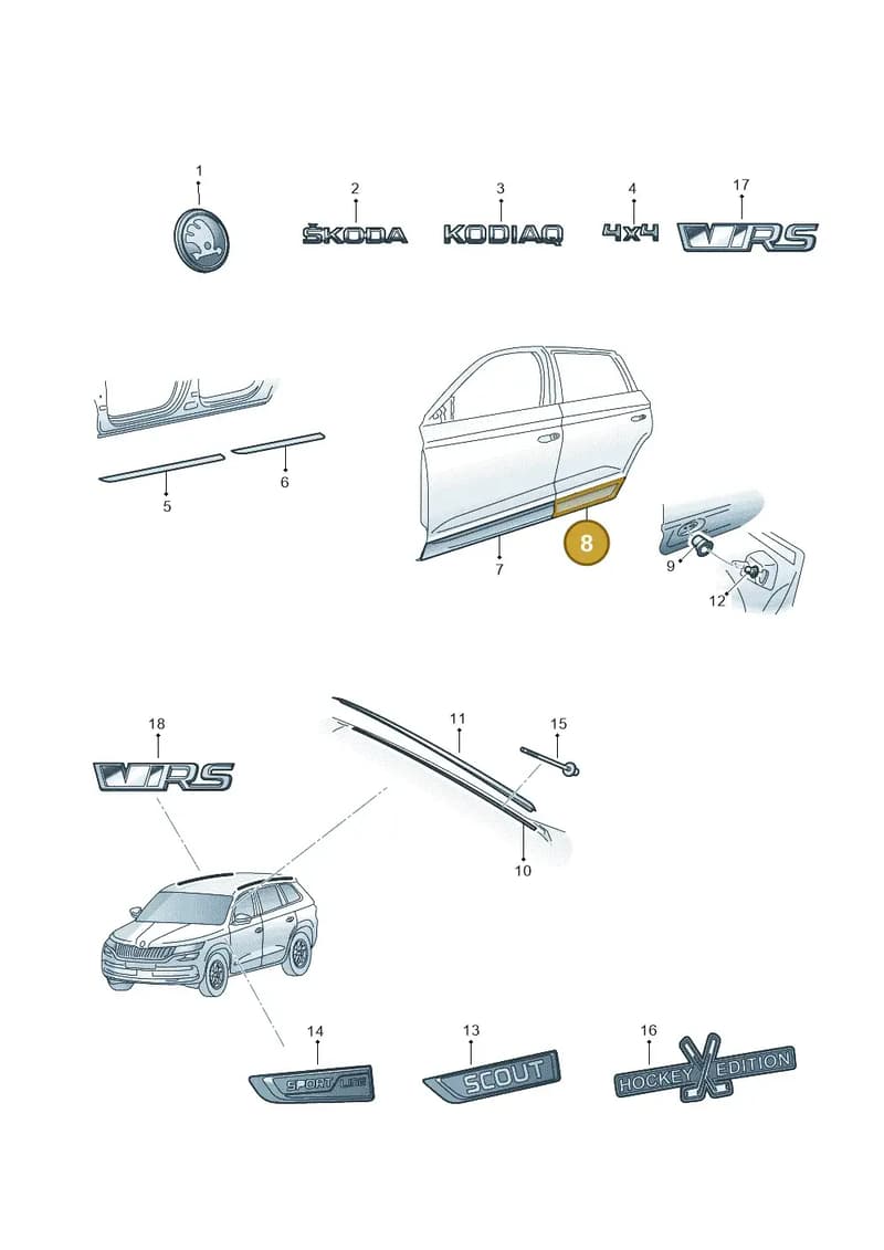565854949AGRU — Skoda Kodiaq (2016-2024) diagram 804000120, position 8