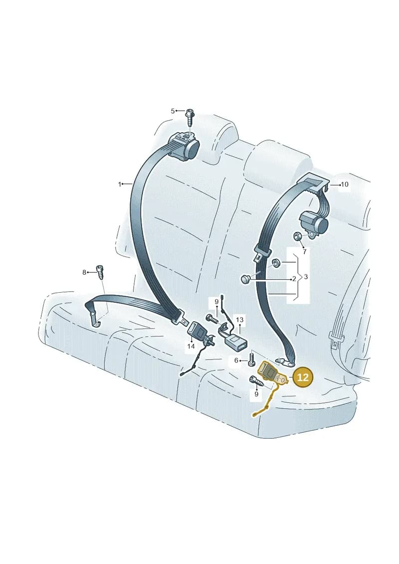 565857753AMNB — SEAT Tarraco (2018-2024) diagram 884857700, position 12