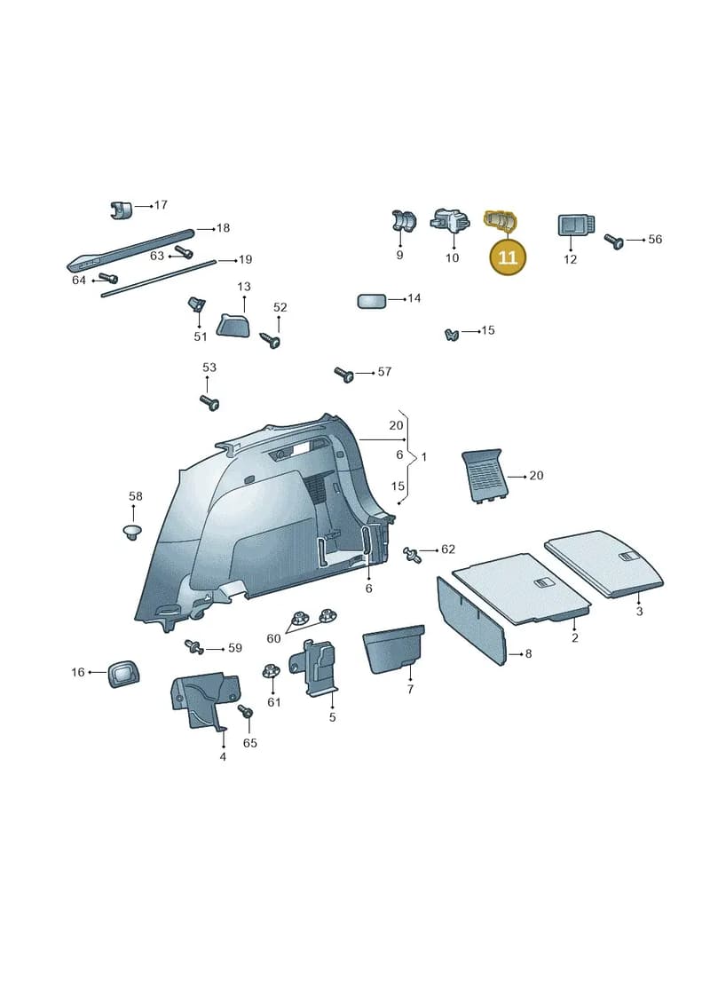 5658623779B9 — Skoda Kodiaq (2018-2022) diagram 804867080, position 11
