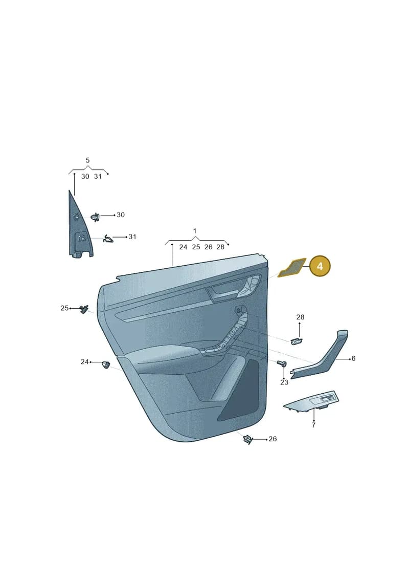 5658681609B9 — Skoda Karoq (2017-2019) diagram 433867400, position 4