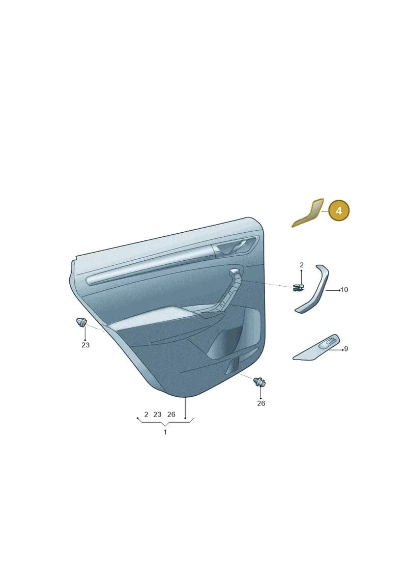 5658681609B9 — Skoda Kodiaq (2017-2022) diagram 644867030, position 4