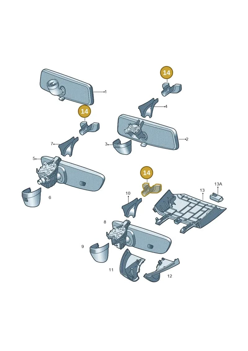 5658681689B9 — Skoda Kodiaq (2018-2022) diagram 851857470, position 14
