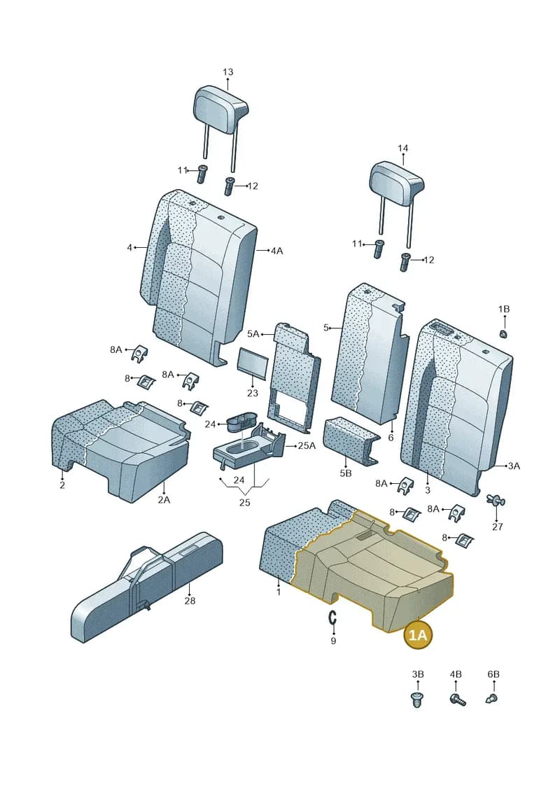 565885405BLZDR — Skoda Kodiaq (2016-2024) diagram 804885500, position 1A