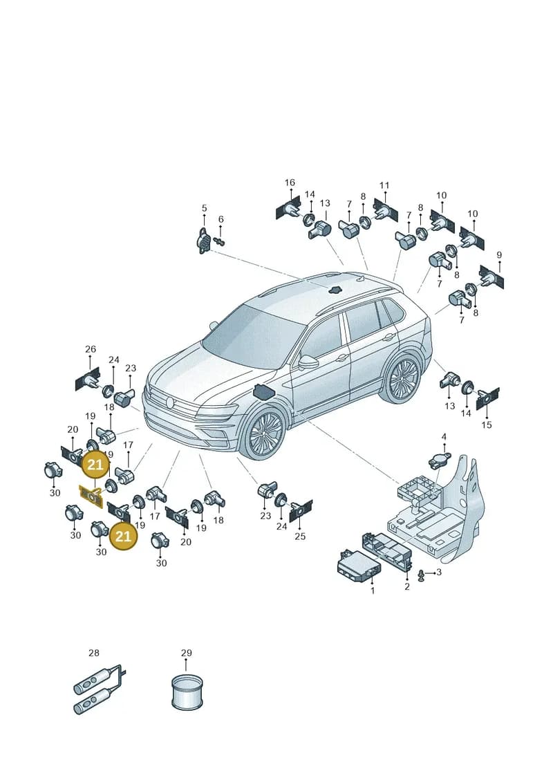 565919491N — Skoda Kodiaq (2018-2022) diagram 804919051, position 21