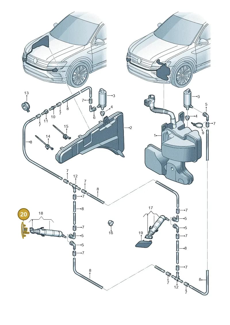 565955110BGRU — Skoda Kodiaq (2018-2022) diagram 884955300, position 20